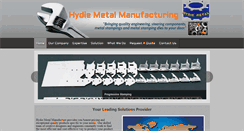 Desktop Screenshot of hydiemetal.com